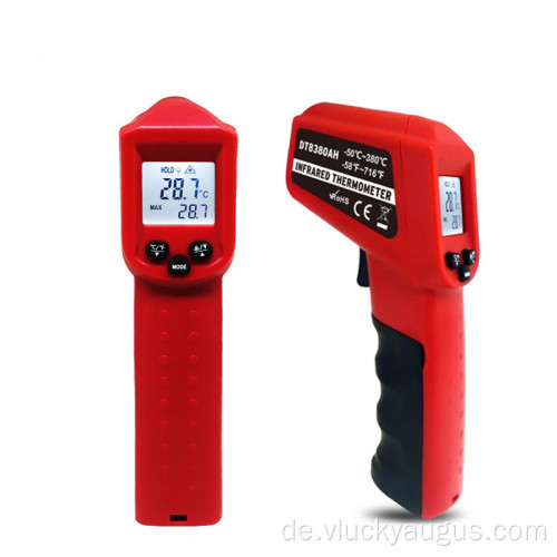 Industrielle Verwendung -50 bis 380 ° C Digitales Infrarot -Thermometer